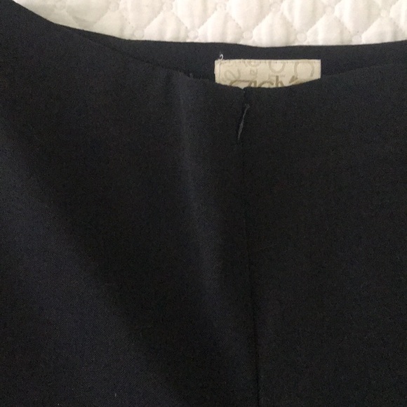 Cache black boot cut zip front pant - Picture 2 of 5